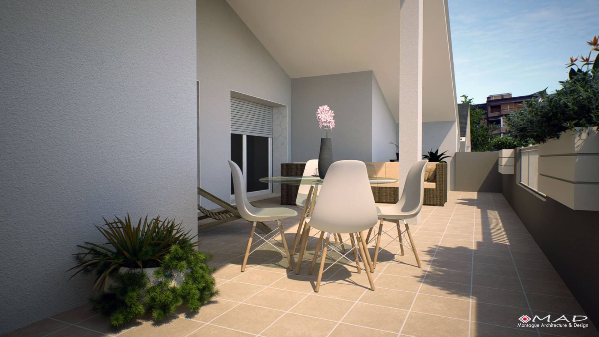 Quadrilocale con terrazzo in vendita a Rho