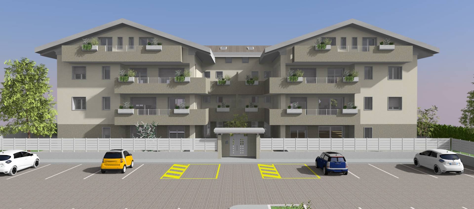 Quadrilocale con terrazzo in vendita a Rho