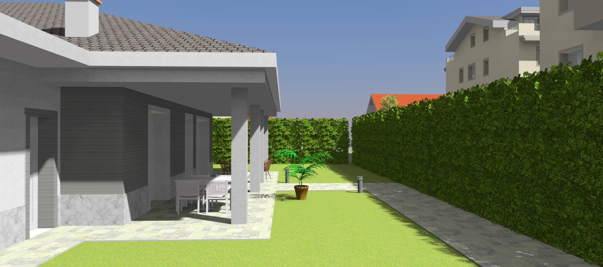 VILLA SINGOLA in vendita a Lainate, Pagliera