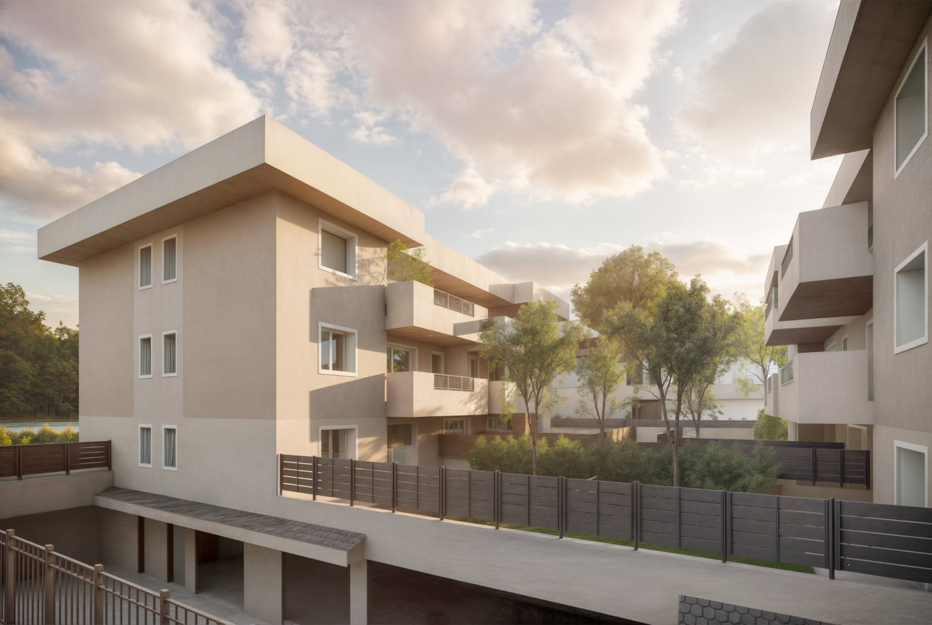 Trilocale con terrazzo. in vendita a Lainate, Pagliera