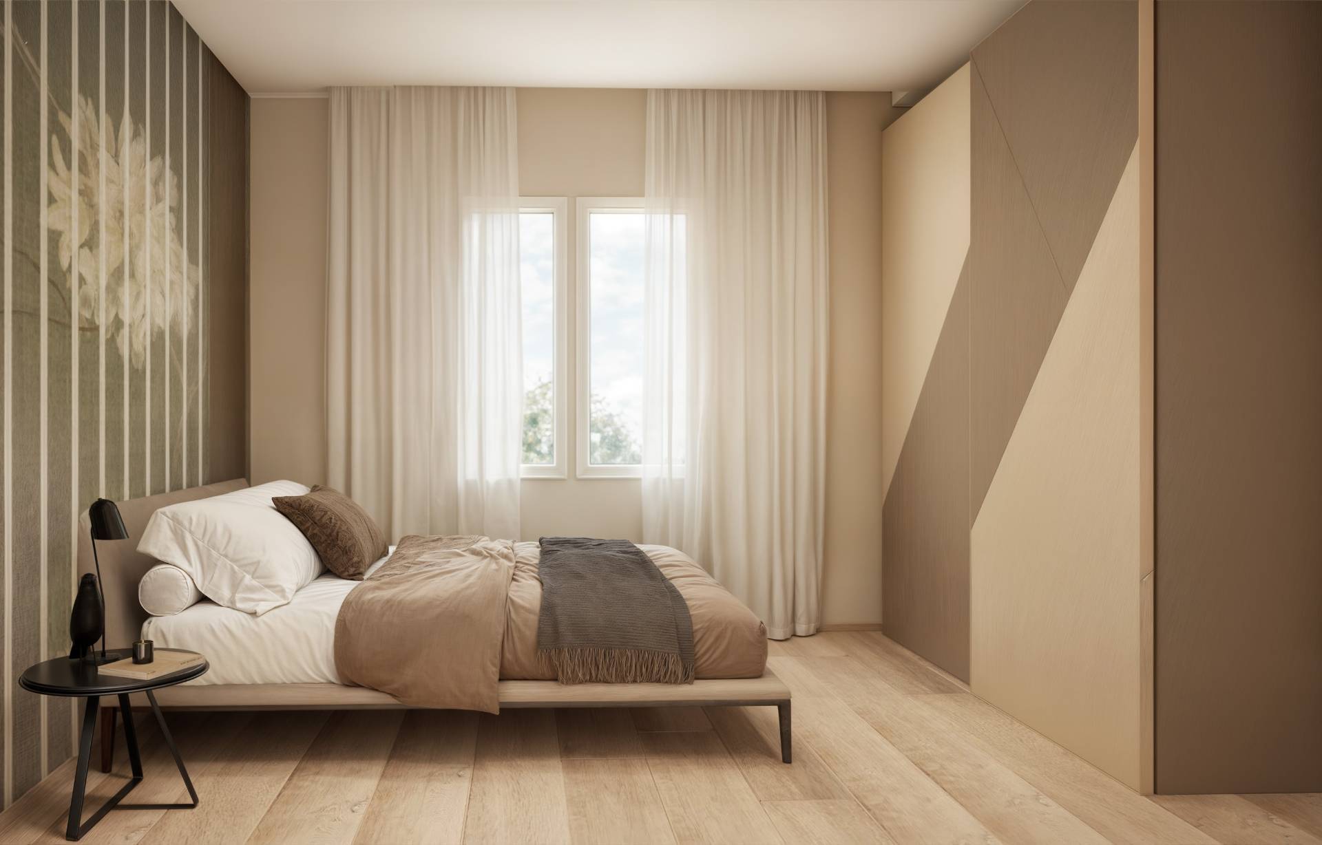 Trilocale con terrazzo. in vendita a Lainate, Pagliera