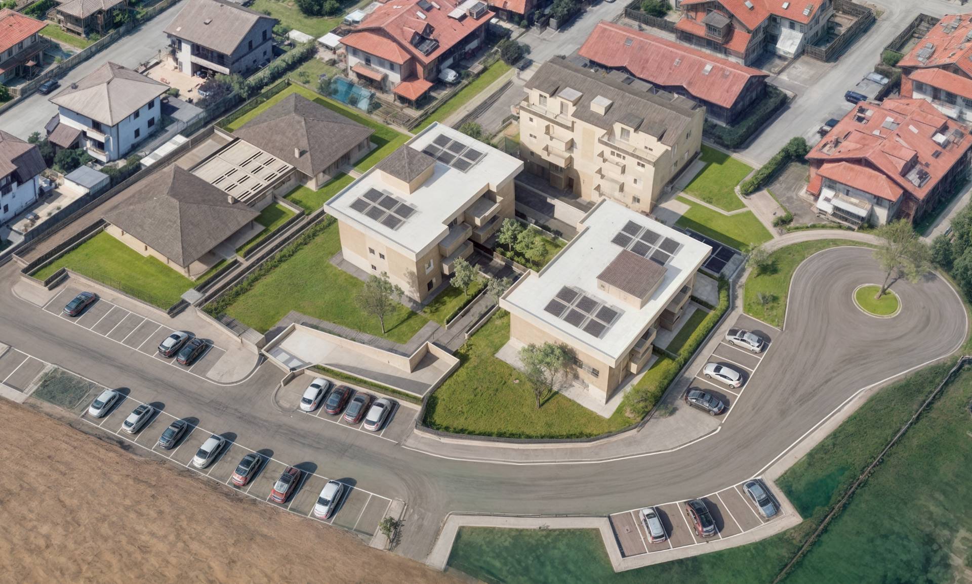 Trilocale con terrazzo. in vendita a Lainate, Pagliera