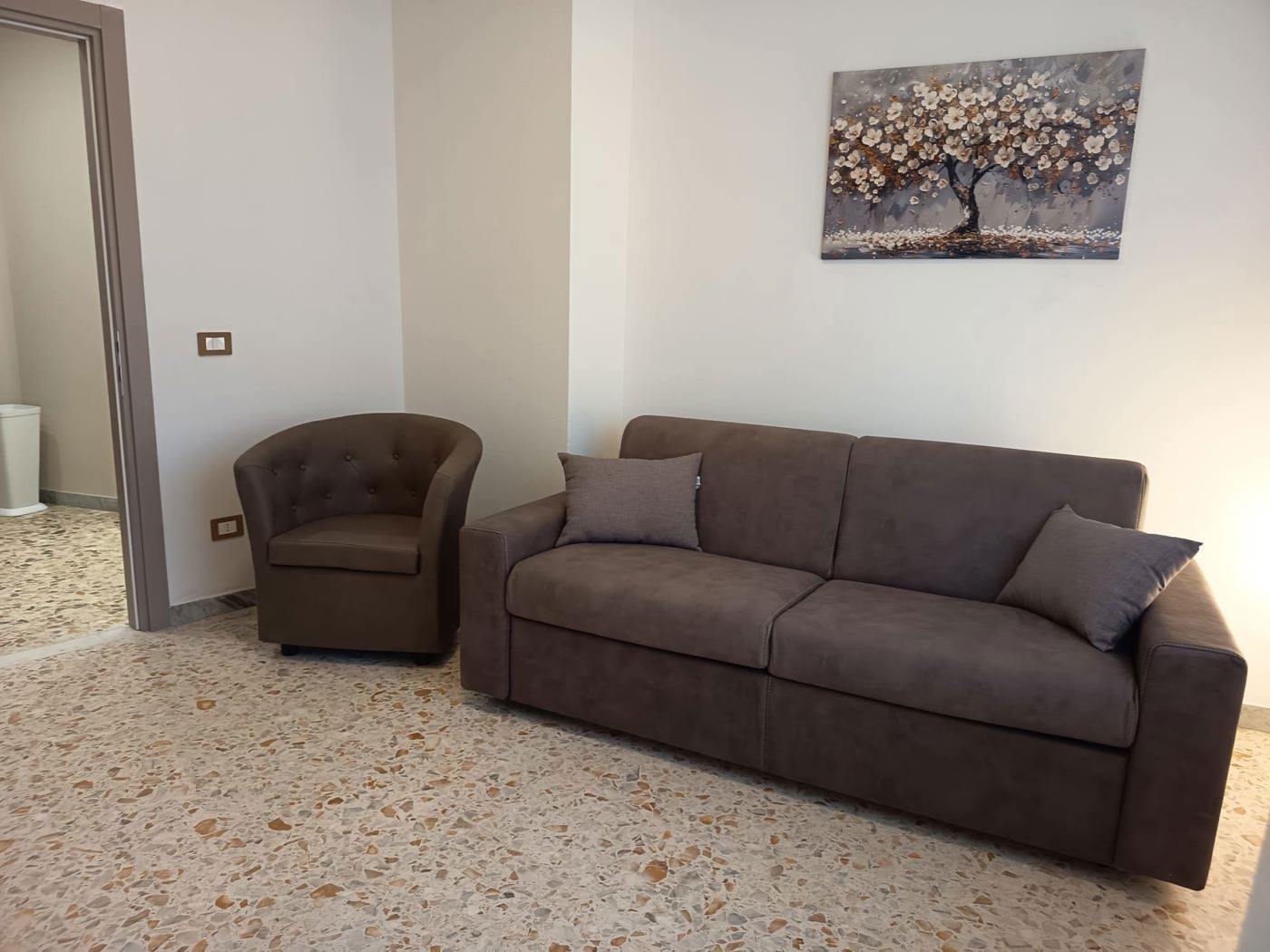 Quadrilocale arredato in affitto a Siena