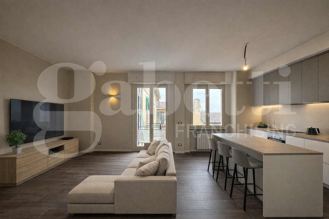 Trilocale ristrutturato a Cremona