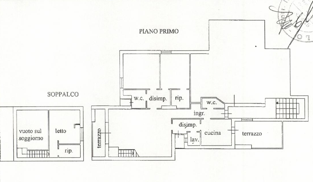 Quadrilocale da ristrutturare a Villanova sull'Arda