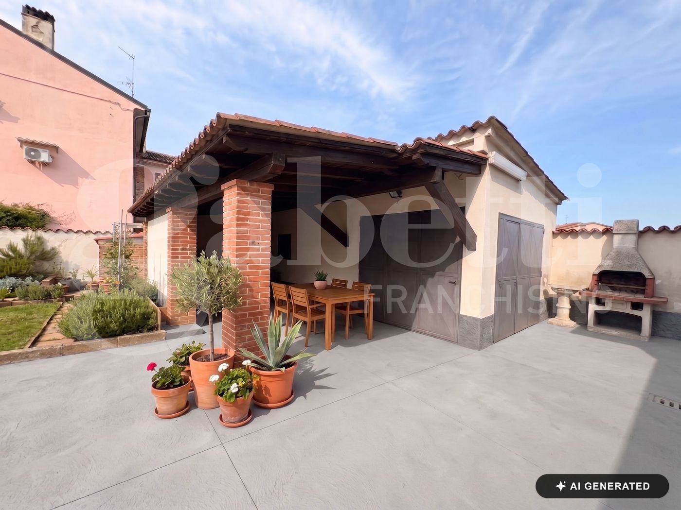 Casa indipendente con giardino a Pieve d'Olmi