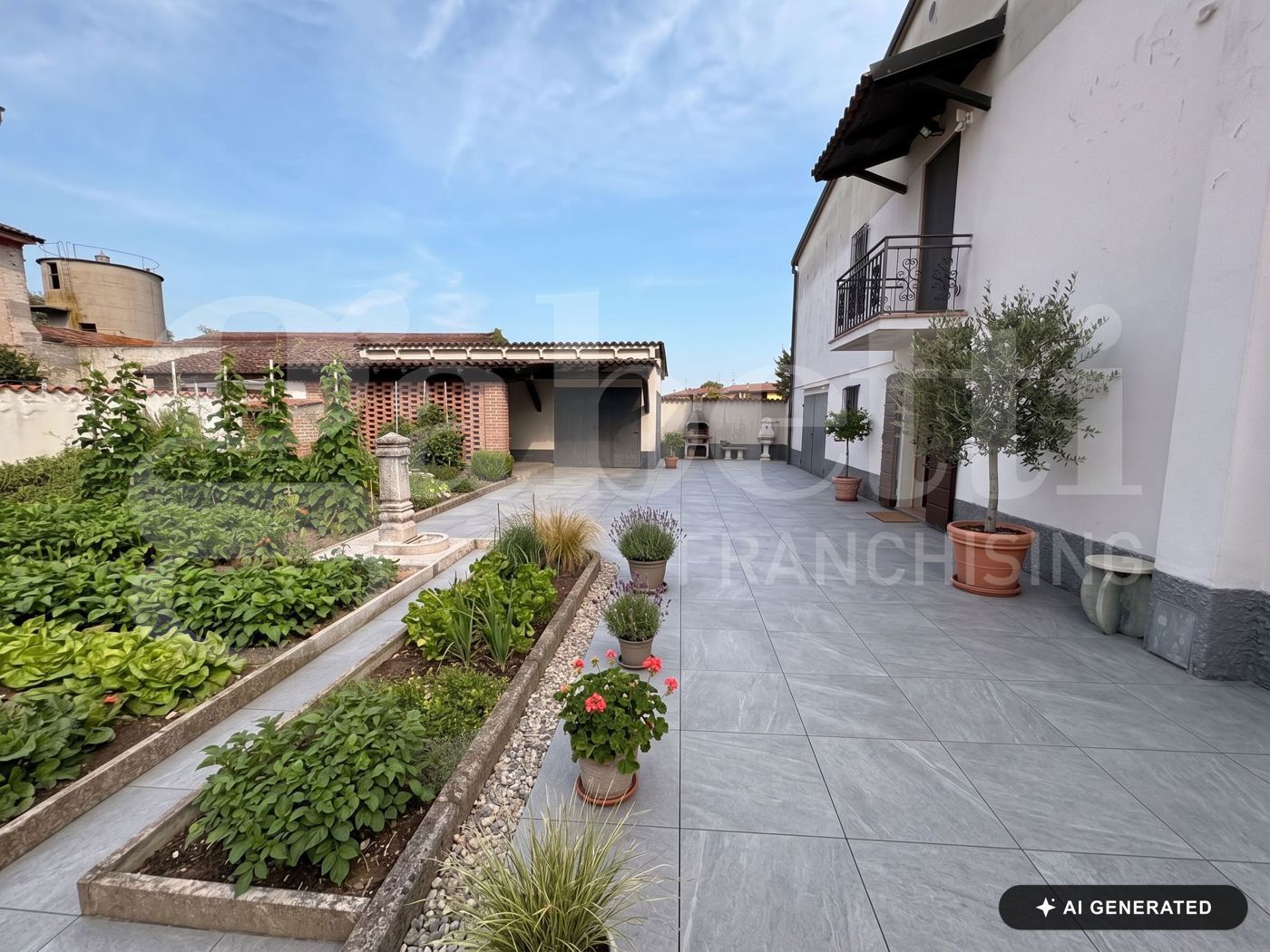 Casa indipendente con giardino a Pieve d'Olmi