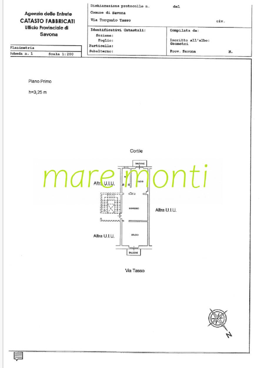 Studio/Ufficio in affitto a Savona, S. Rita