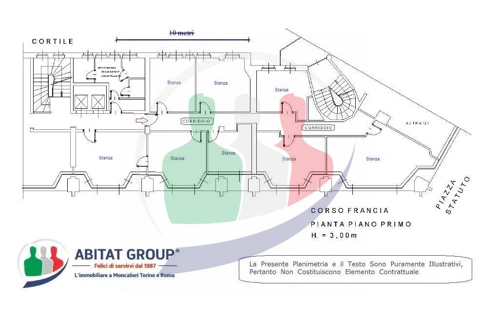 Appartamento in vendita a Torino, Centro