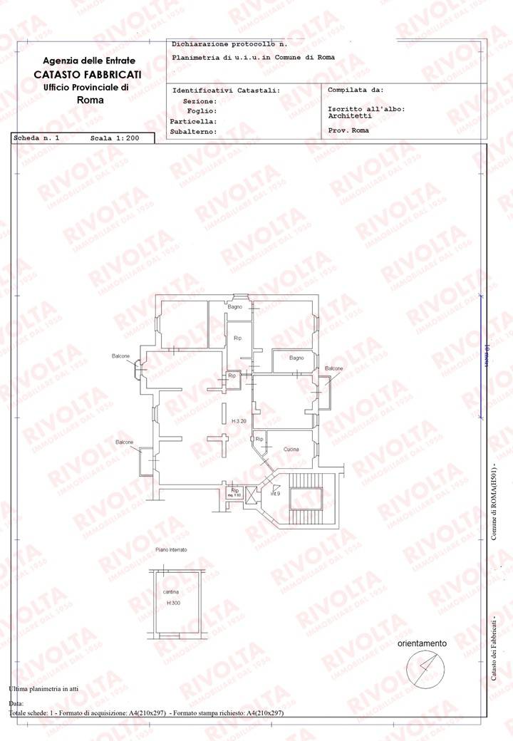 Appartamento in affitto a Roma, Pinciano