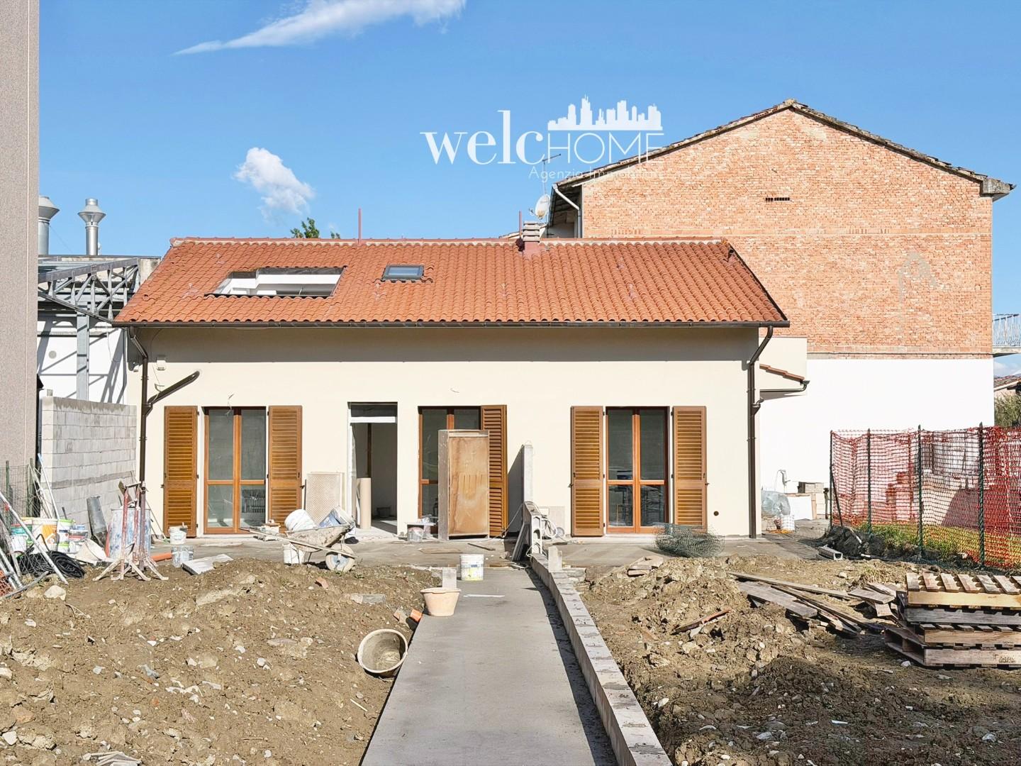 Villa con giardino, Prato fontanelle