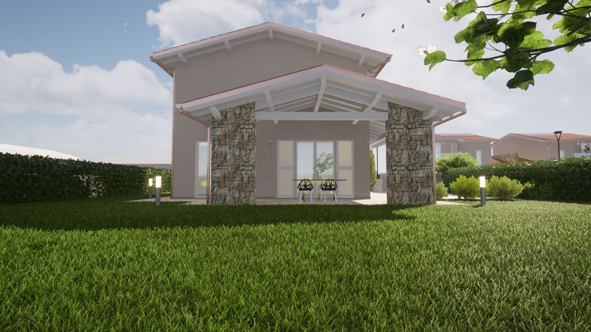 Villa Bifamiliare con giardino a Castelnuovo di Garfagnana