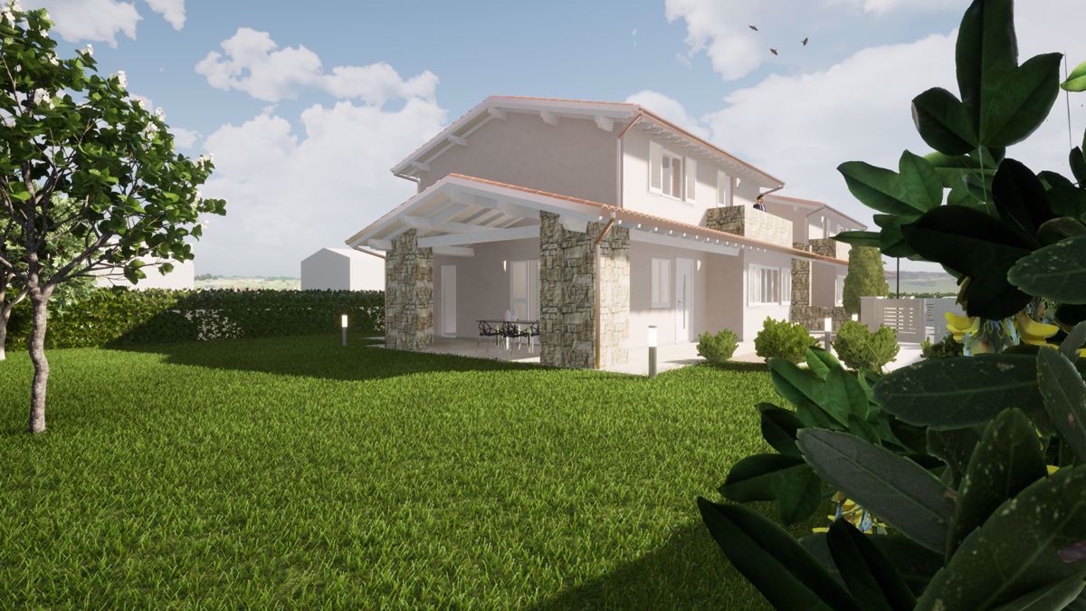 Villa Bifamiliare con giardino a Castelnuovo di Garfagnana