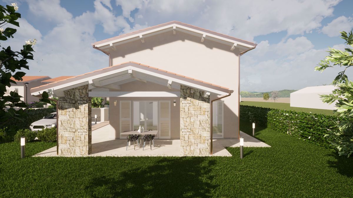 Villa Bifamiliare con giardino a Castelnuovo di Garfagnana