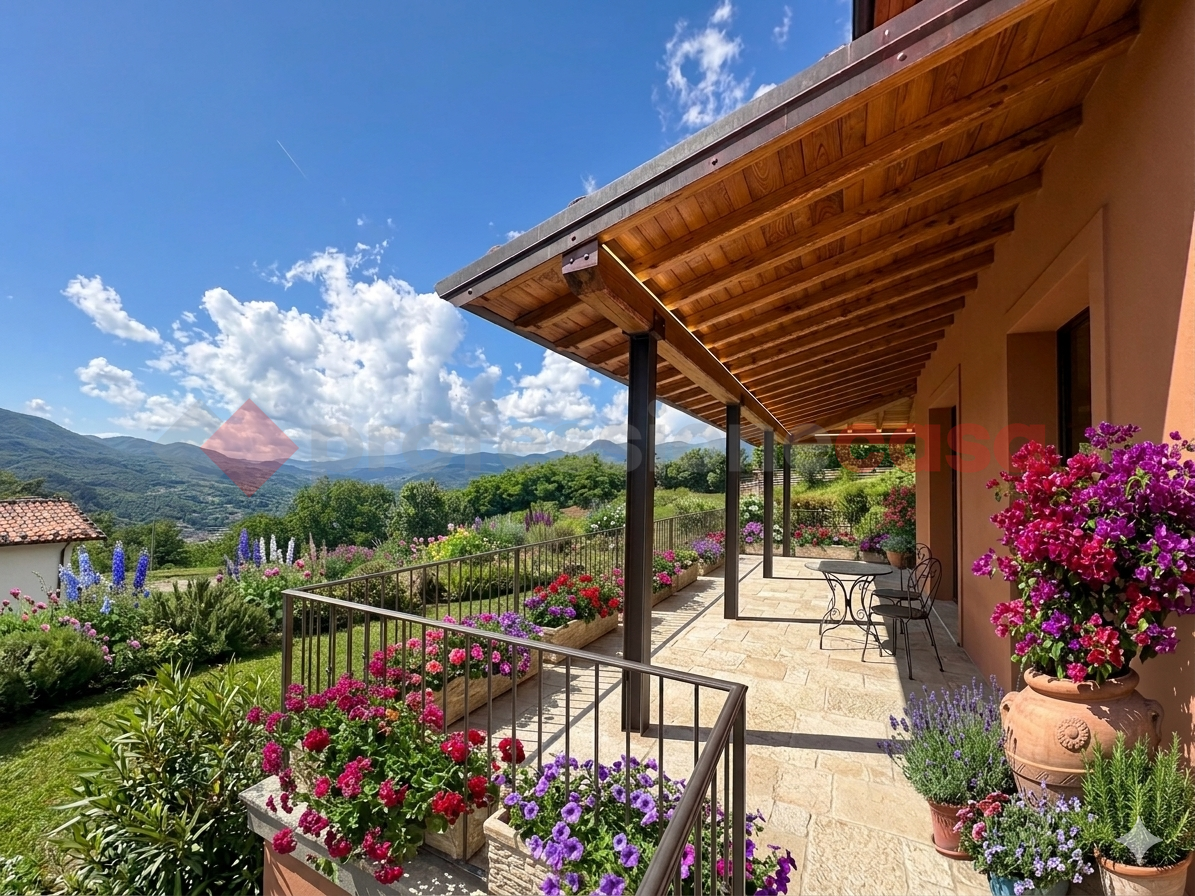Villa con giardino a Castelnuovo di Garfagnana