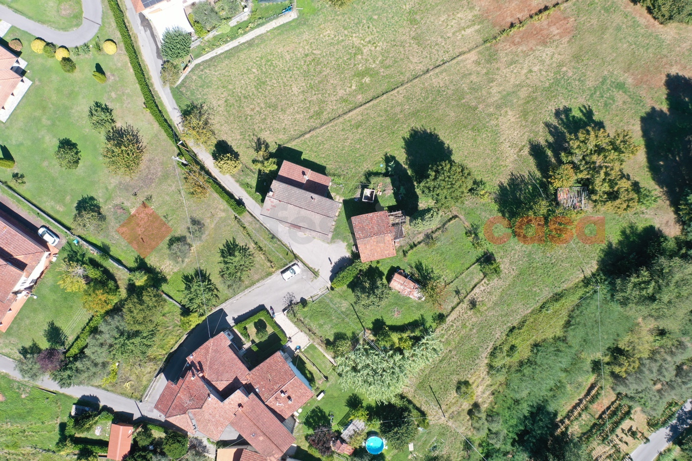 Villa con giardino a Molazzana