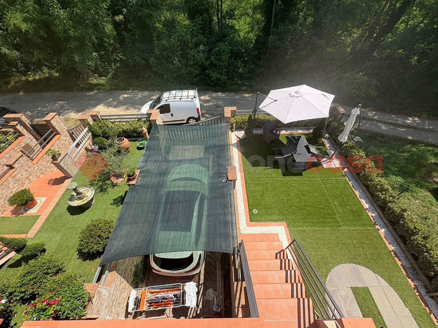 Villa con giardino a Gallicano
