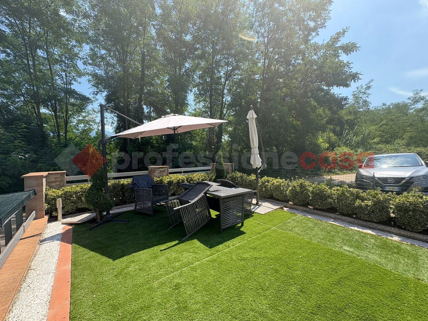 Villa con giardino a Gallicano