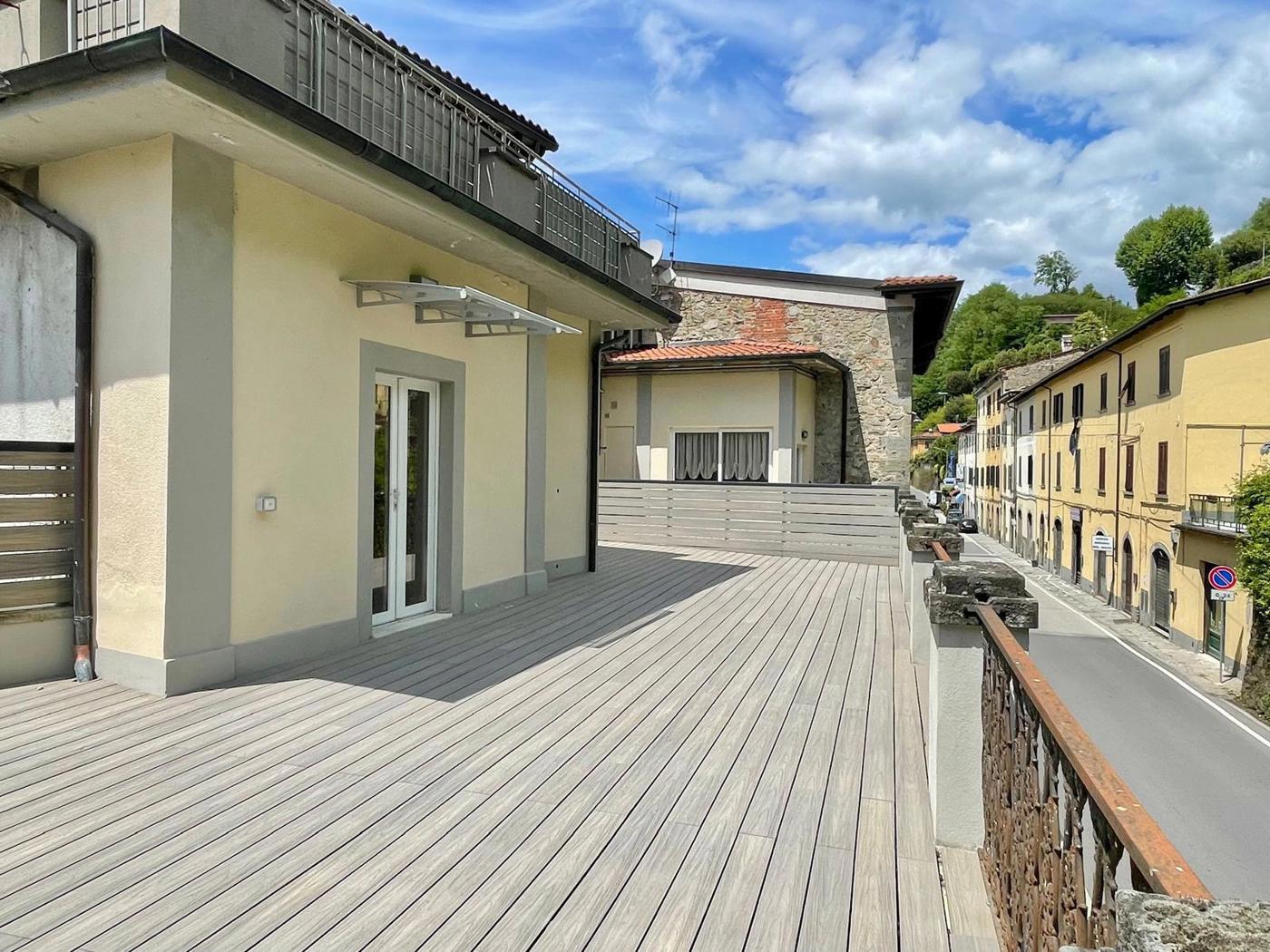 Quadrilocale arredato in affitto a Castelnuovo di Garfagnana