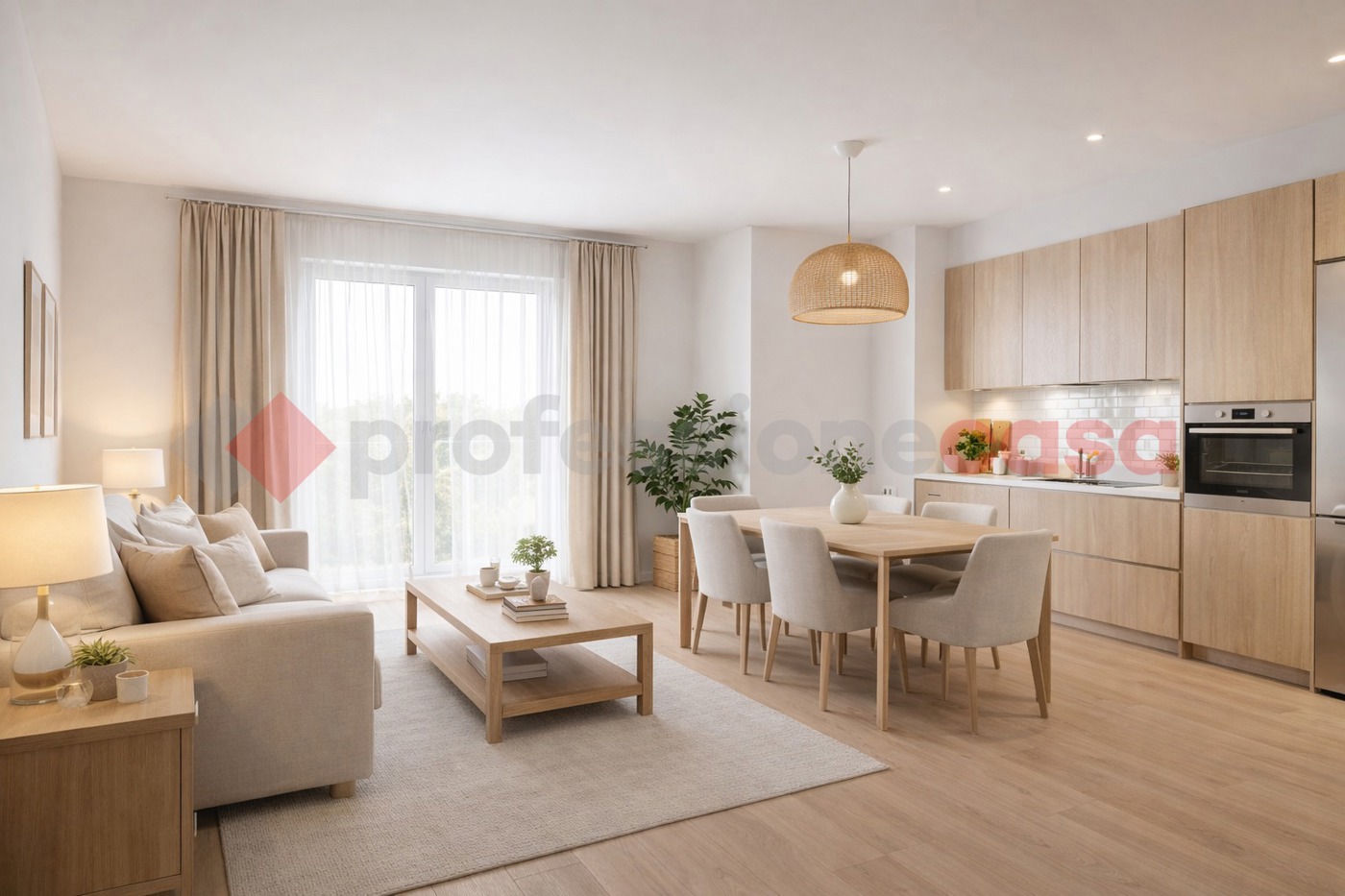 Trilocale con giardino a Legnago