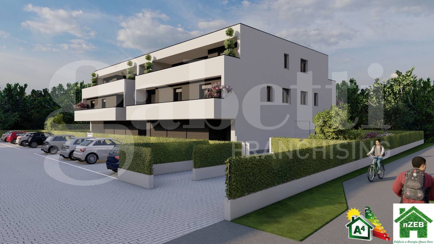 Trilocale con giardino a Saonara