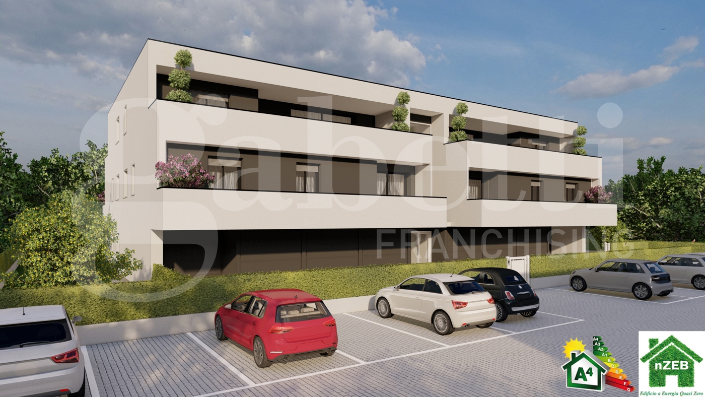 Trilocale con giardino a Saonara