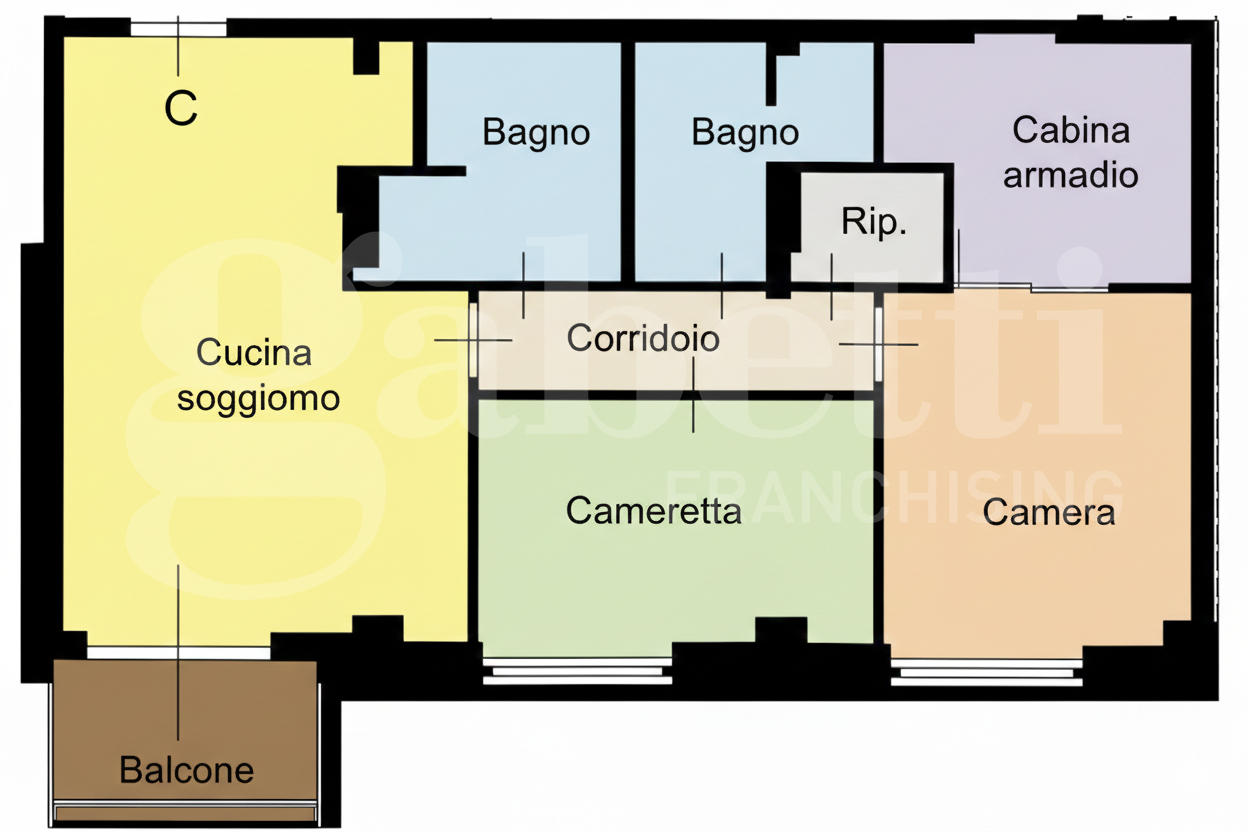 Trilocale nuovo a Palermo