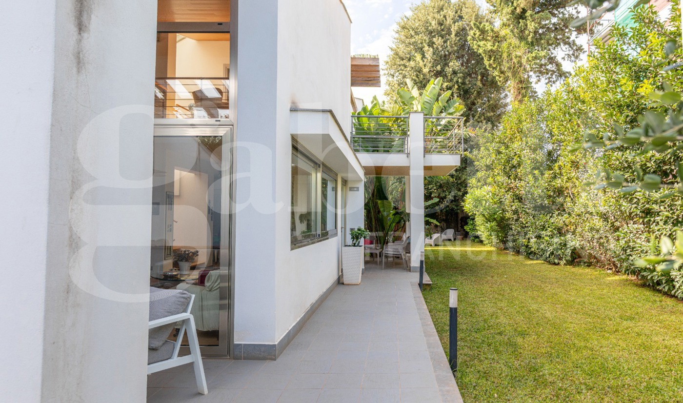 Villa con giardino a Palermo