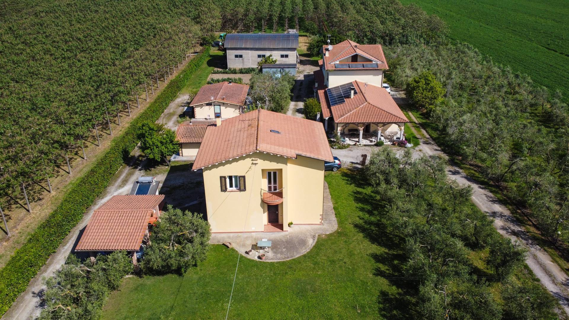 Villa con terrazzo a Castiglione della Pescaia