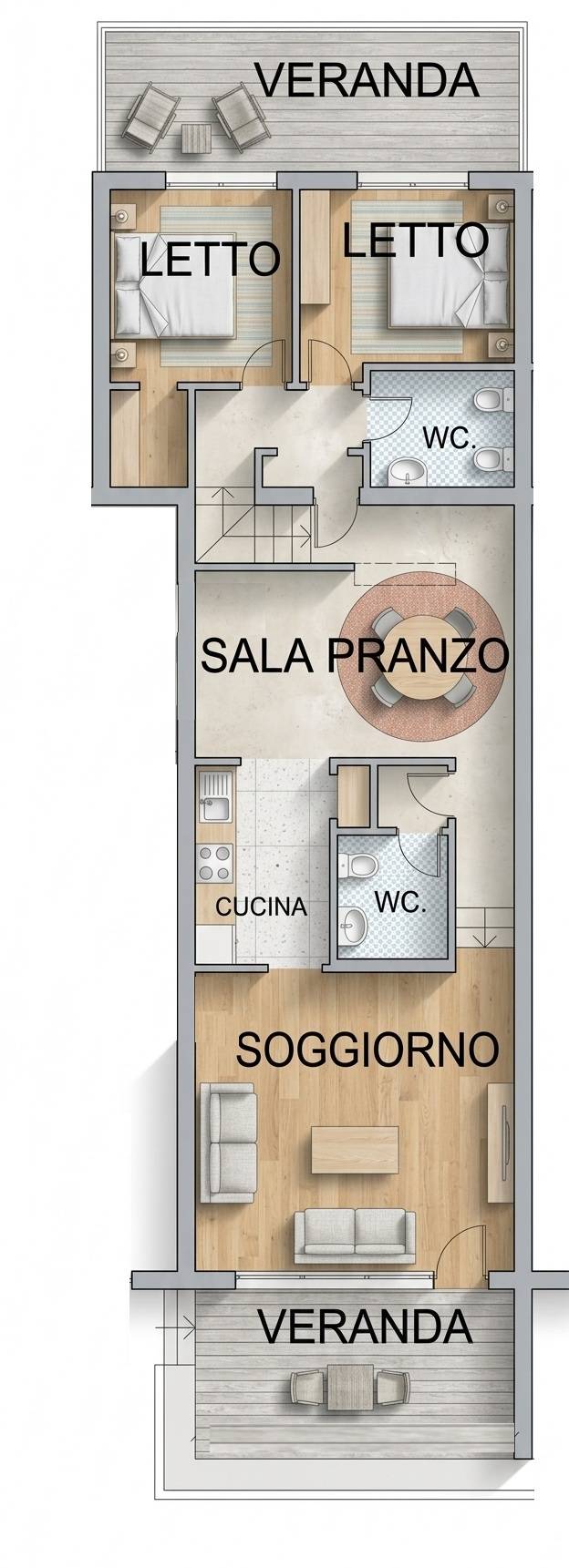 Appartamento in vendita a Olbia, Cugnana