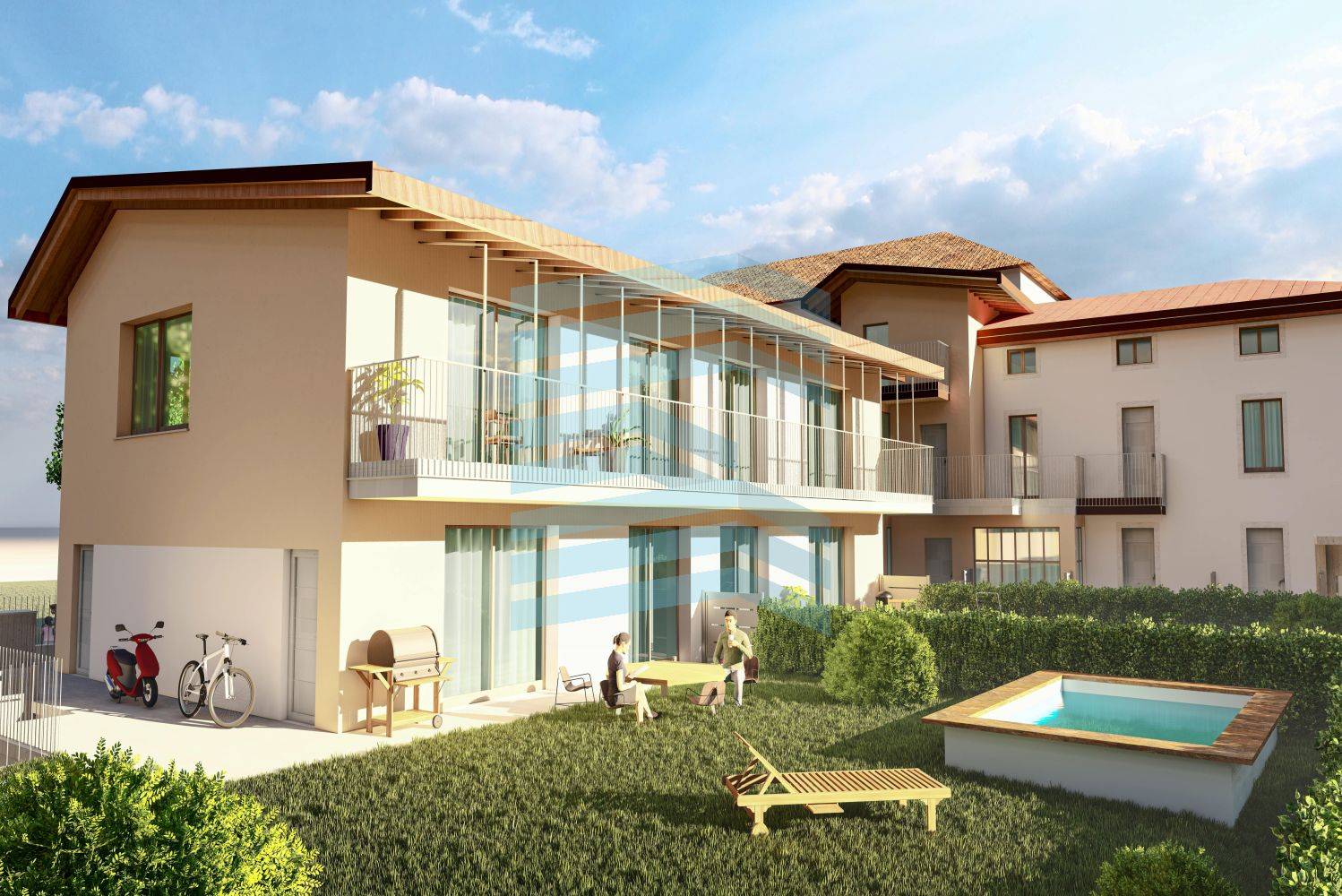 Appartamento in vendita a Paladina, Sombreno