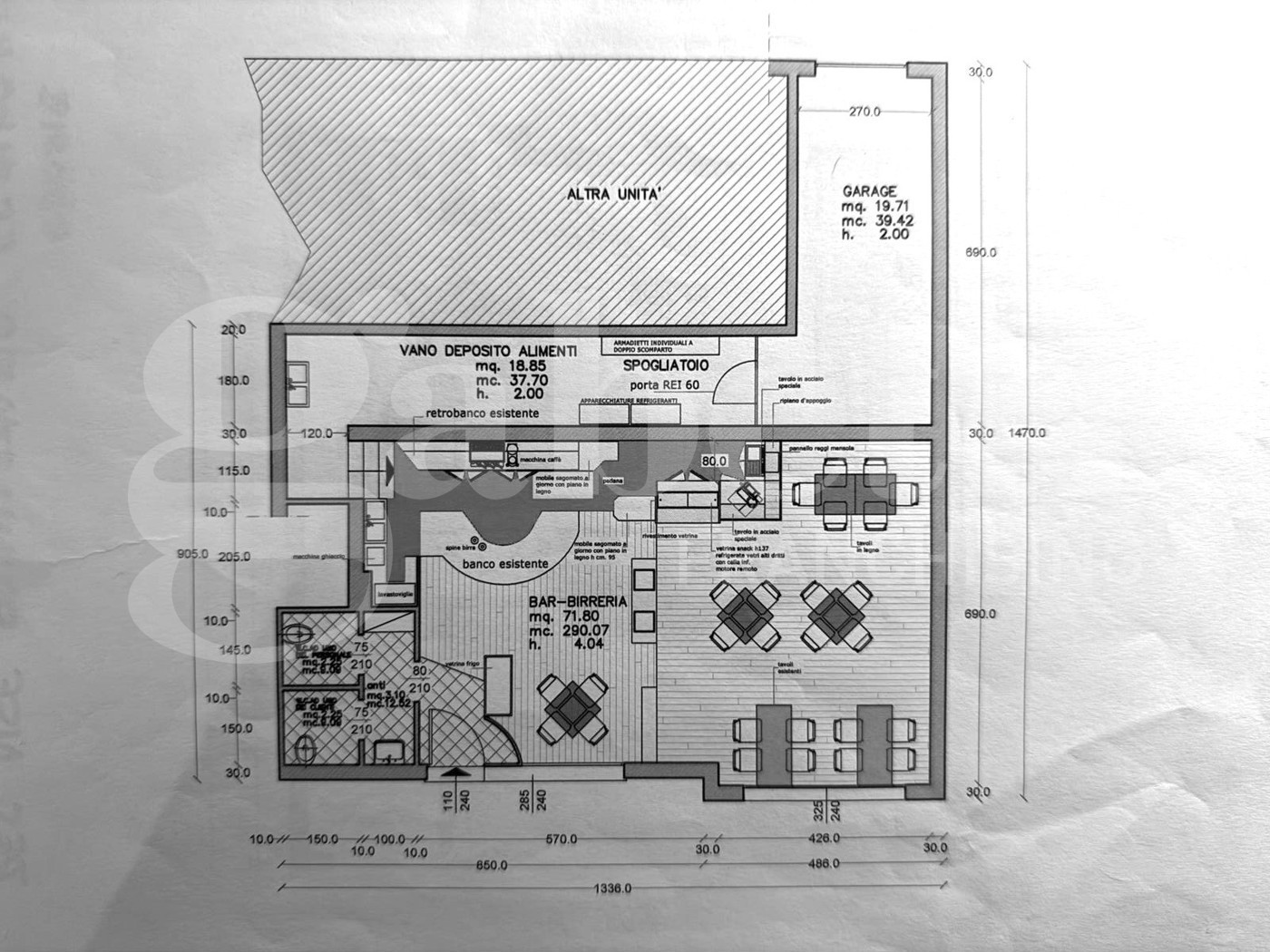Attivit� commerciale Ristorante e pizzeria in vendita a Casalserugo
