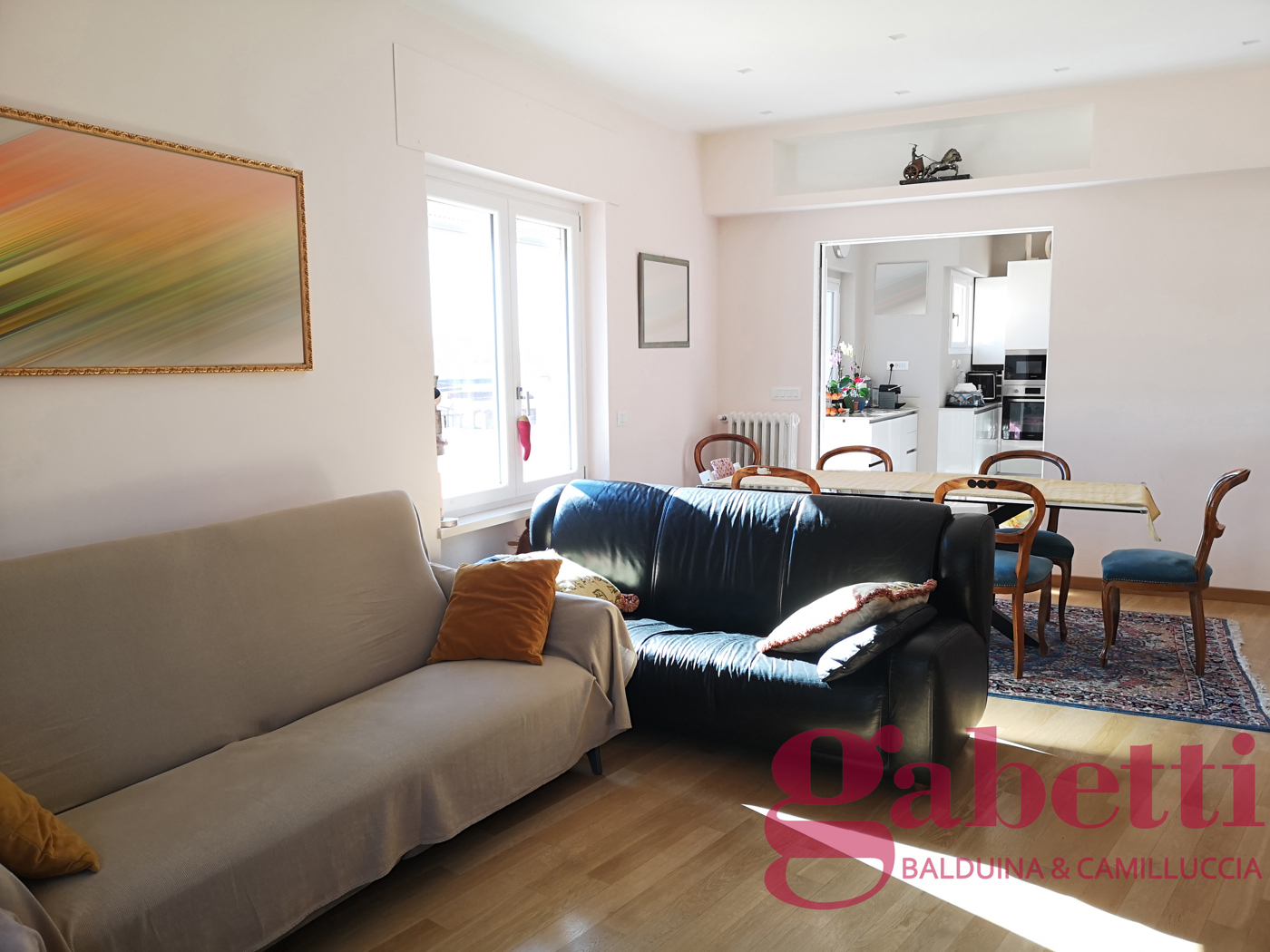 Trilocale ristrutturato a Roma