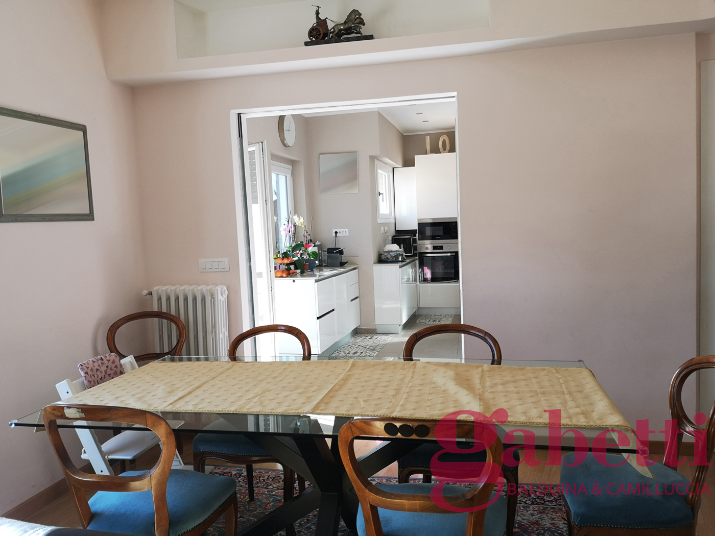 Trilocale ristrutturato a Roma