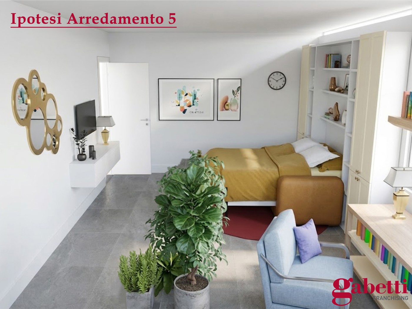 Monolocale ristrutturato a Roma