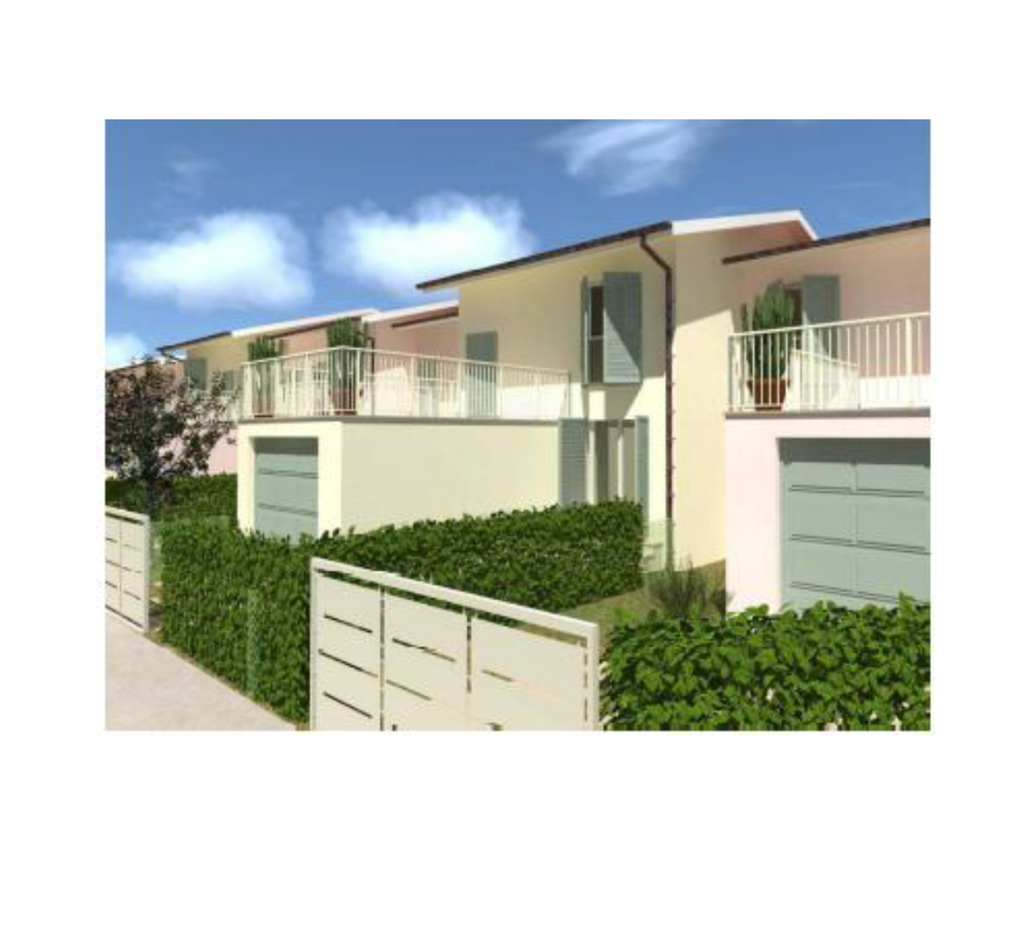 Villa con giardino, Livorno scopaia