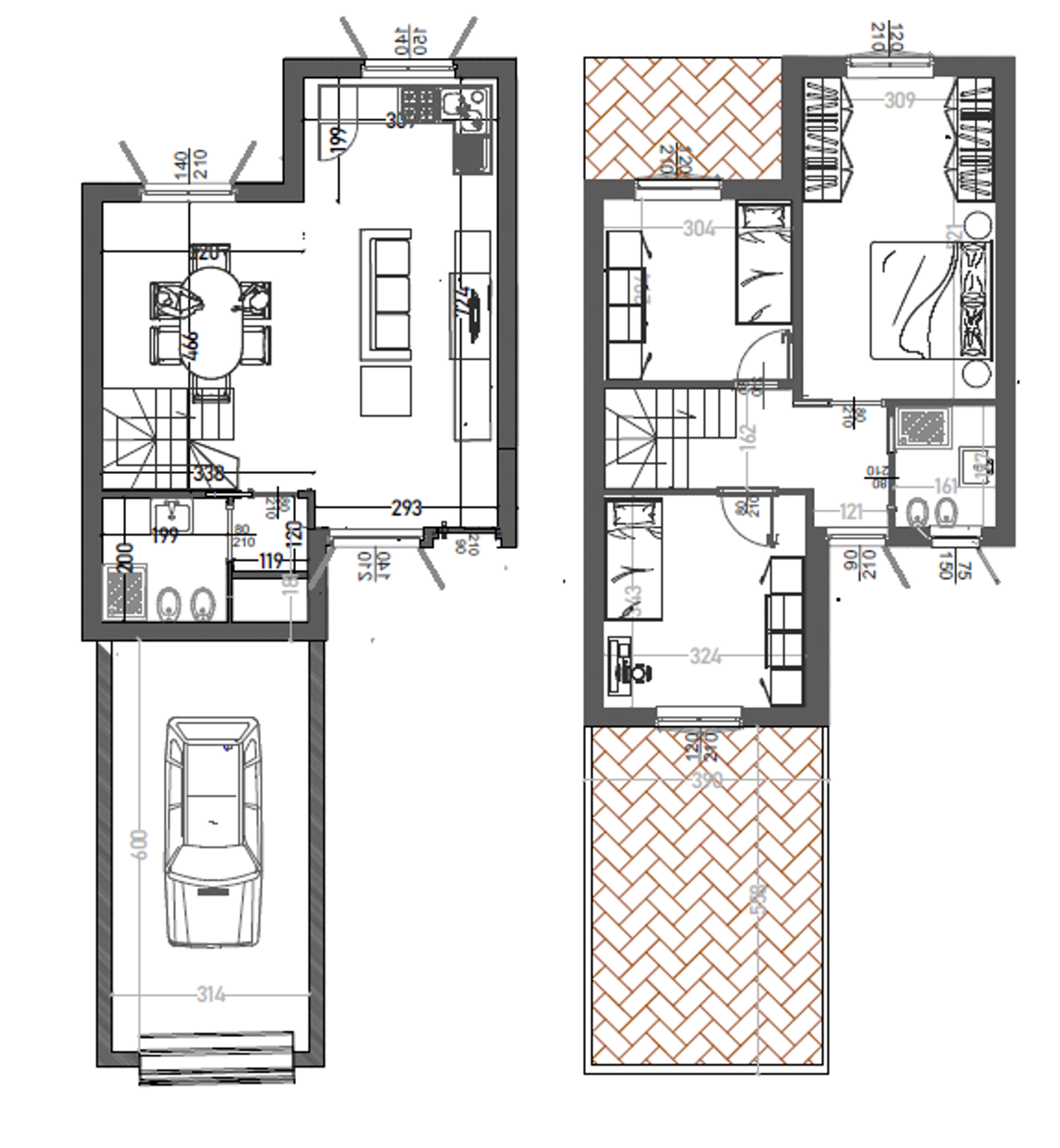 Villa con giardino, Livorno scopaia