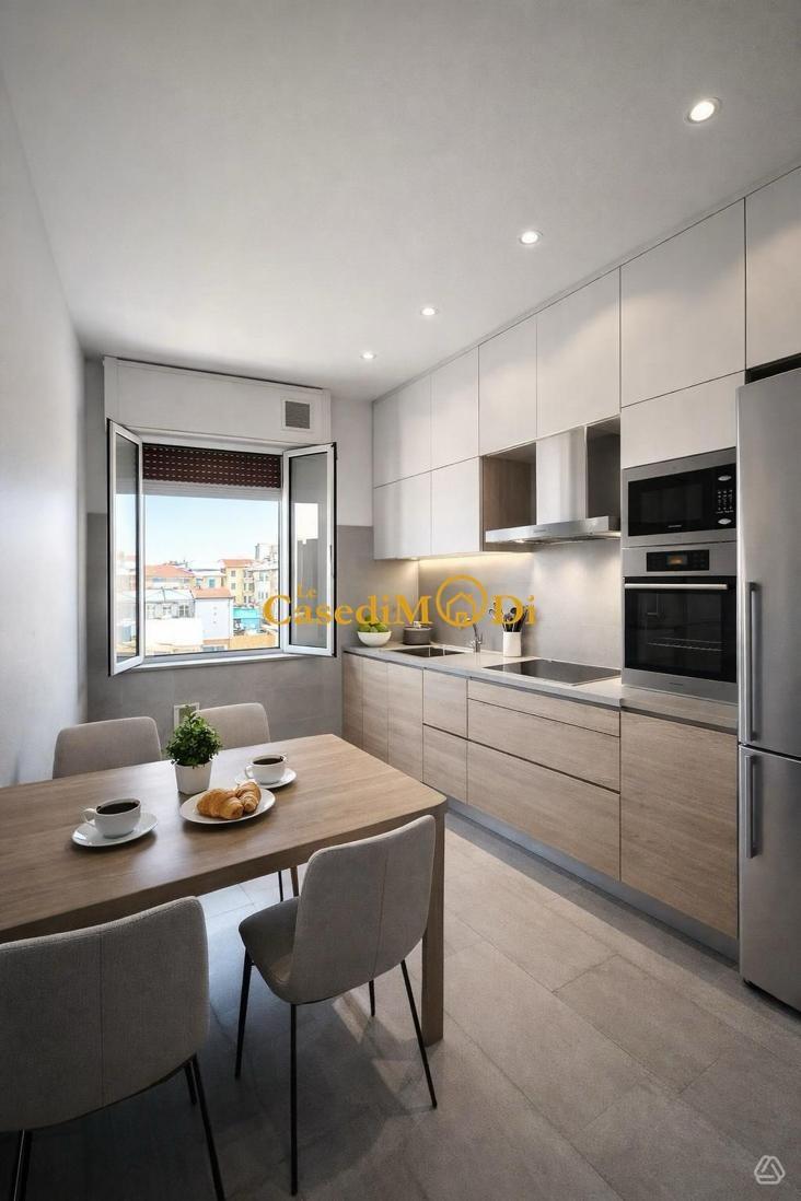 Appartamento con terrazzo, Livorno via grande