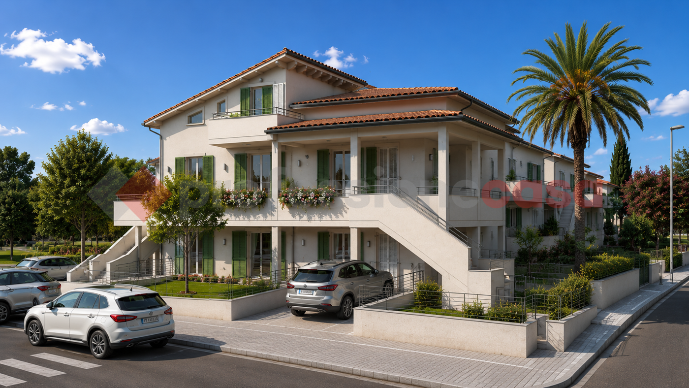 Trilocale con giardino a Campi Bisenzio