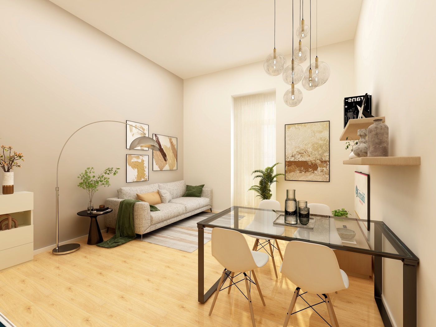 Bilocale ristrutturato a Milano