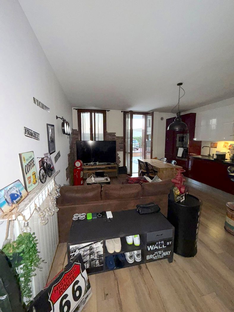 Bilocale con giardino a Cerro al Lambro