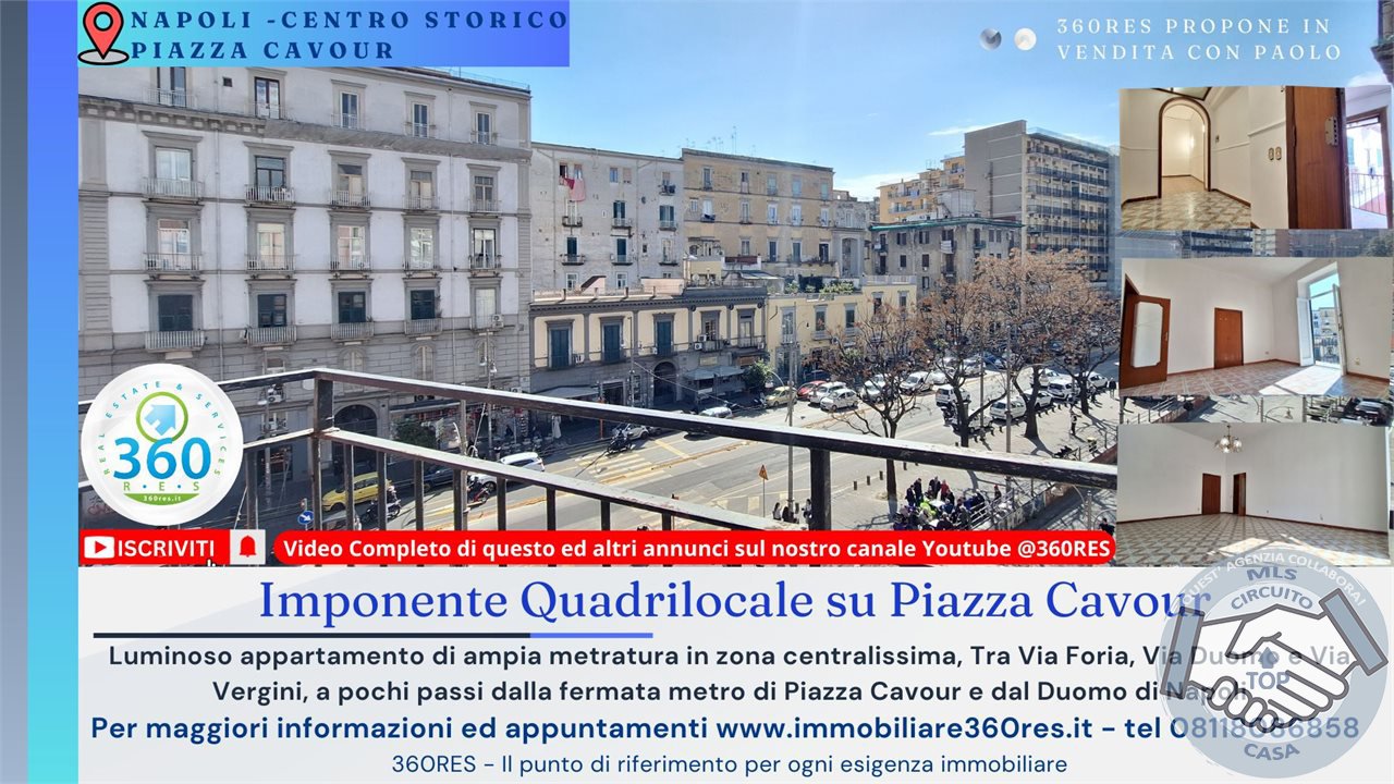 Quadrilocale in vendita a Napoli