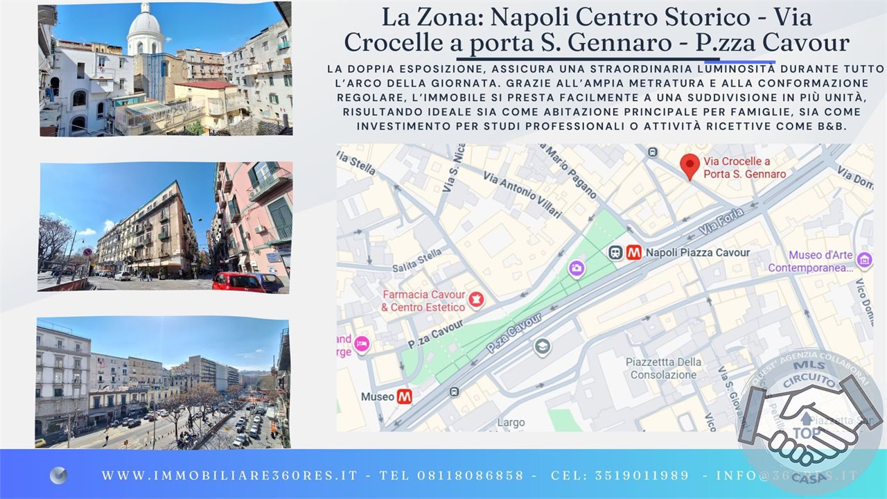 Quadrilocale in vendita a Napoli