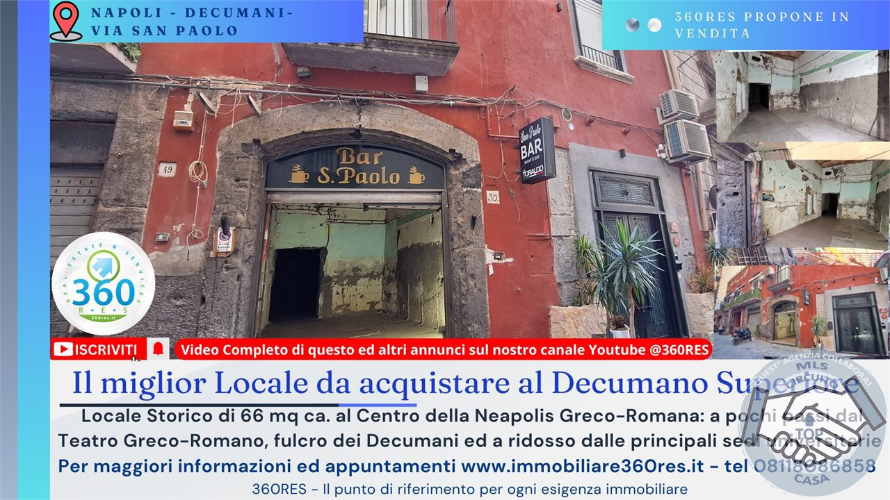 Locale commerciale in vendita a Napoli
