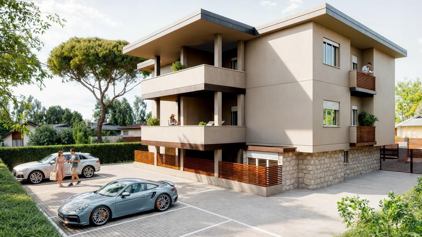 Quadrilocale con giardino, Camaiore lido di