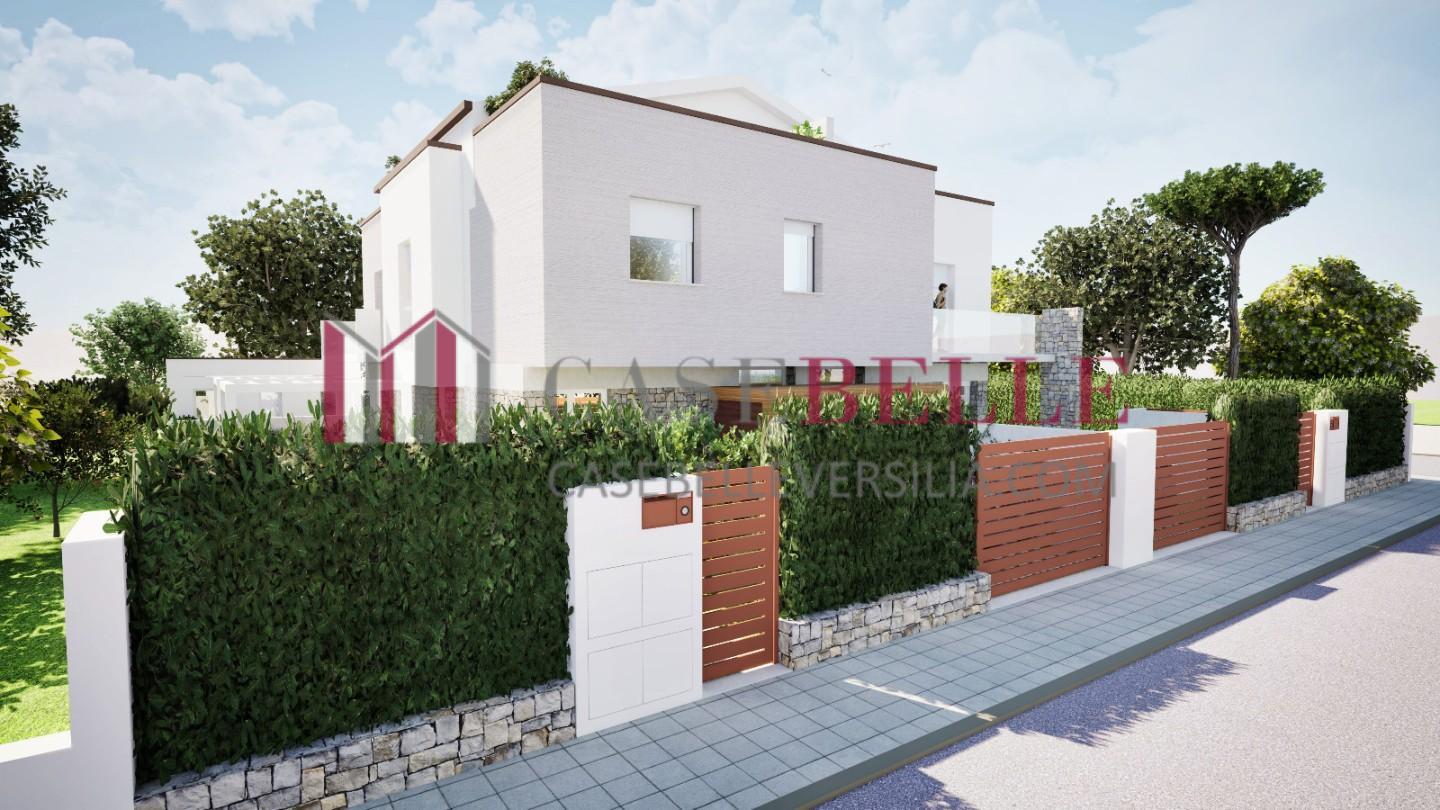 Villa Trifamiliari con giardino, Camaiore lido di