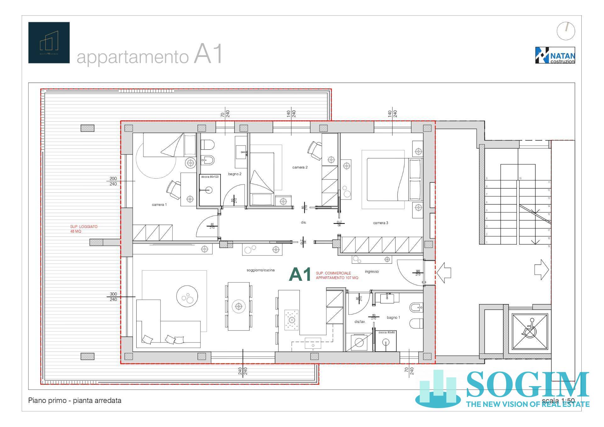 Appartamento in vendita a Monza