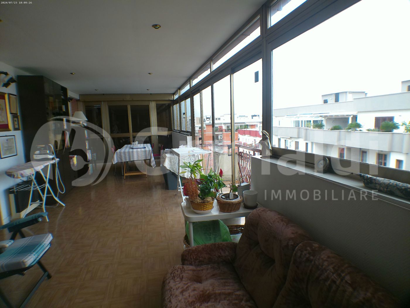 Attico con box a Trani