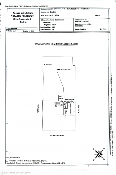 Bilocale ristrutturato a Torino