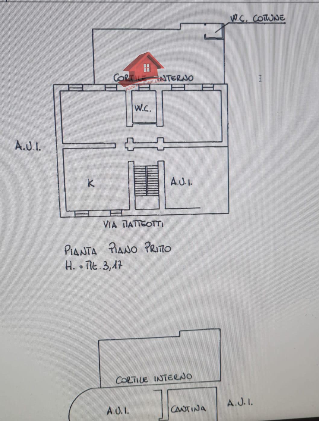 Trilocale da ristrutturare a Vaprio d'Adda